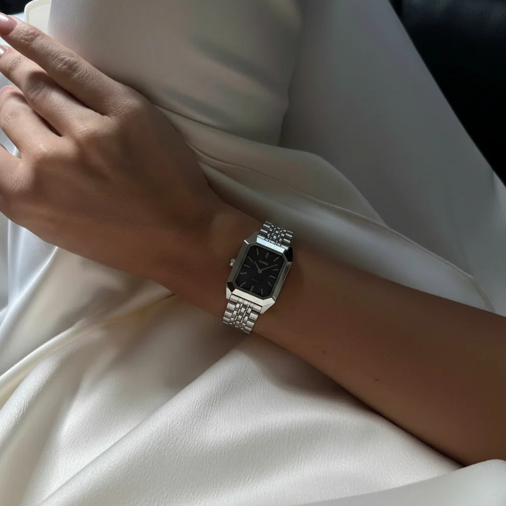 Silver + Onyx